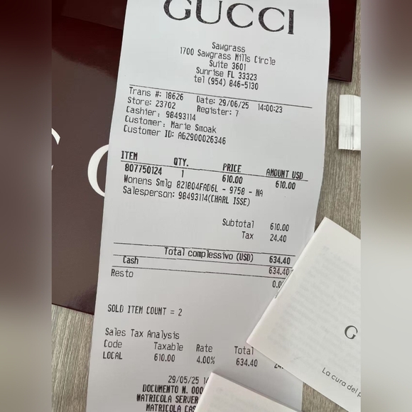 Gucci GG Emblem zip card case - Picture 12 of 12